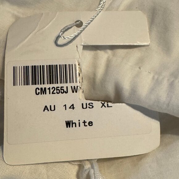 NWT Selfie Leslie Devoted Structured Bust Cami Strap Mini Dress in White Sz XL - Picture 10 of 12